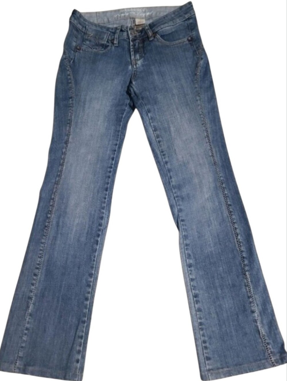 Vtg Parasuco Peggy Y2K Ladder Stitch Jeans Sz 26 (Fits like 24)
